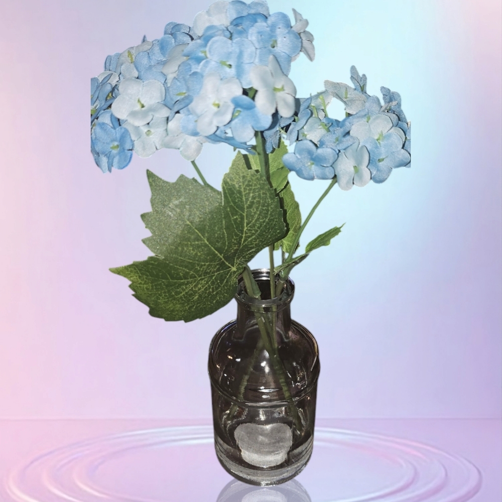 Baby Blue floral